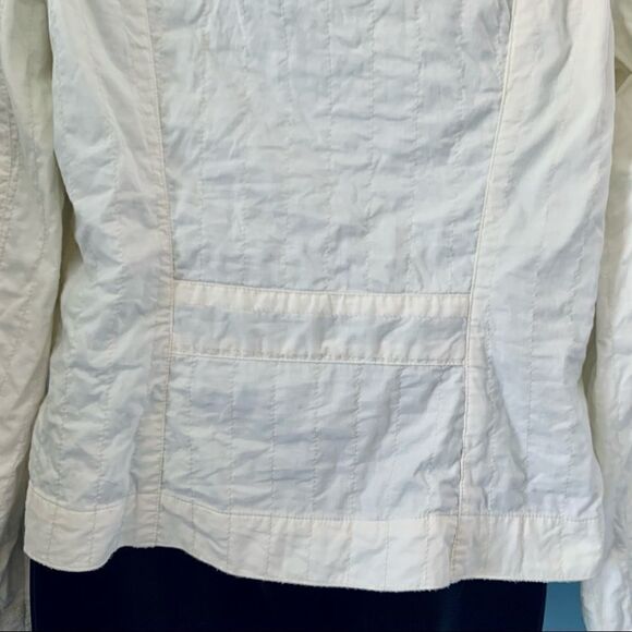 Bandolino Cream Cropped Blazer Jacket Size 10 - Picture 12 of 14
